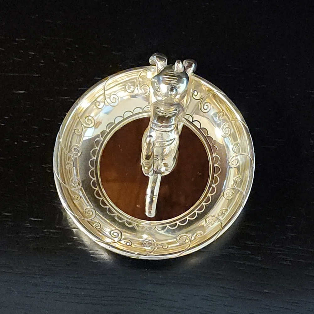 Brighton Silver Plated Kitty Kaddy Cat Trinket Ring Holder Dish